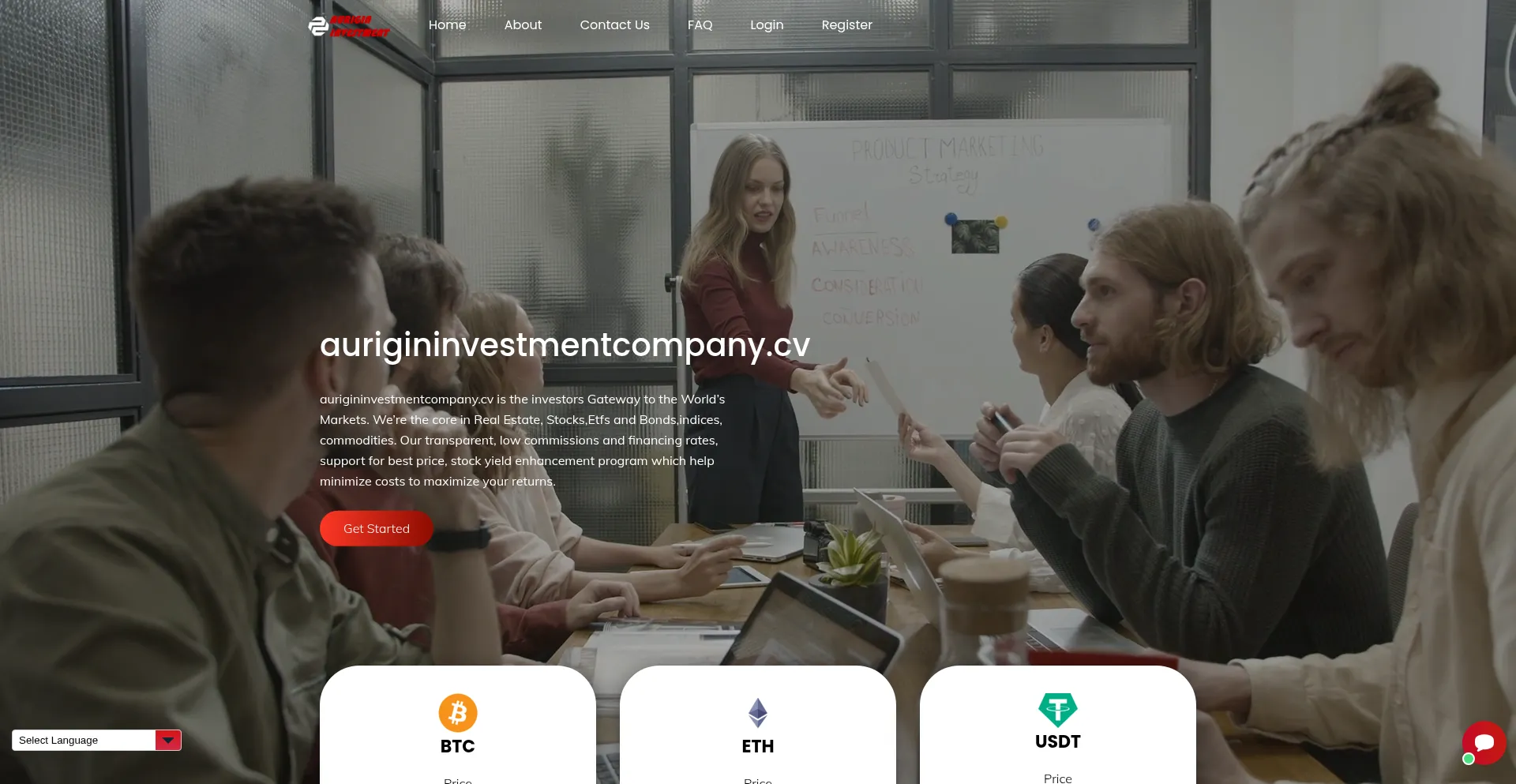 Aurigininvestmentcompany.cv