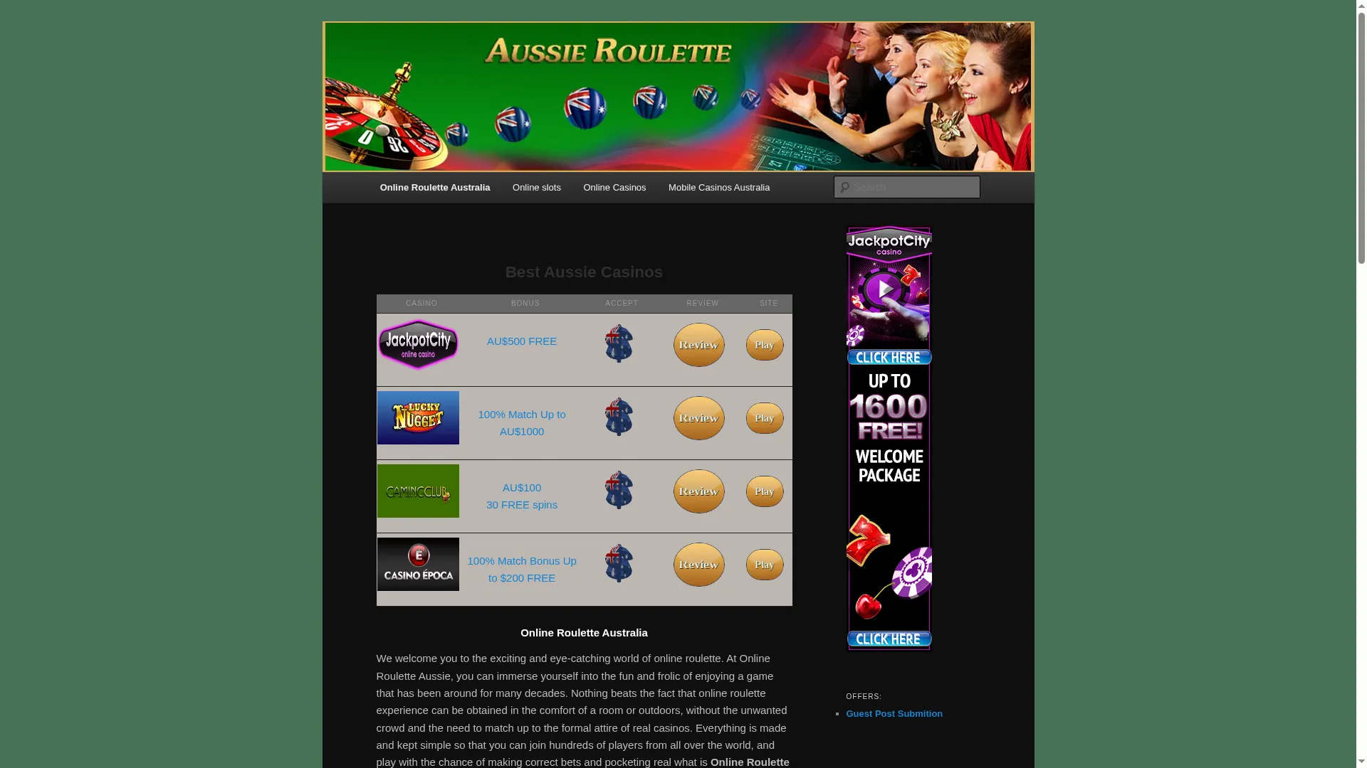 Aussieroulette.com