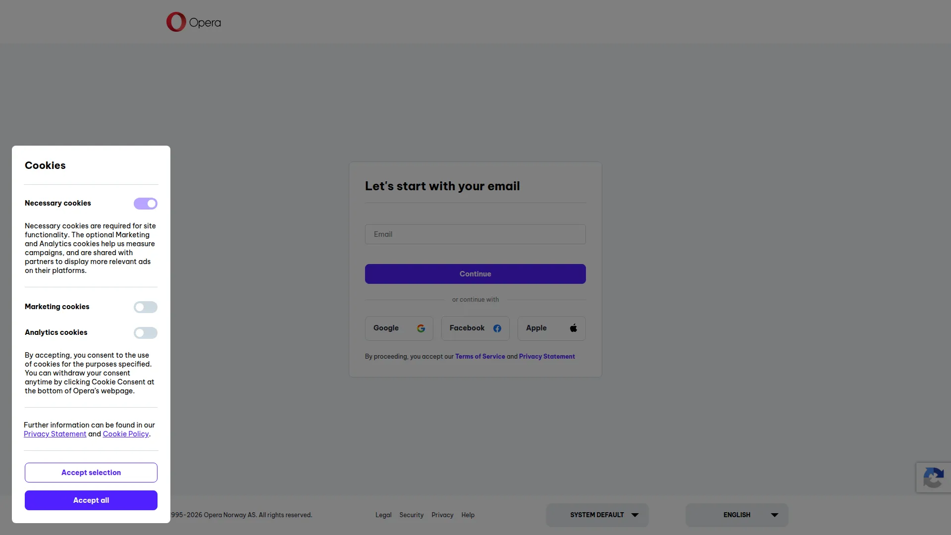Auth.opera.com