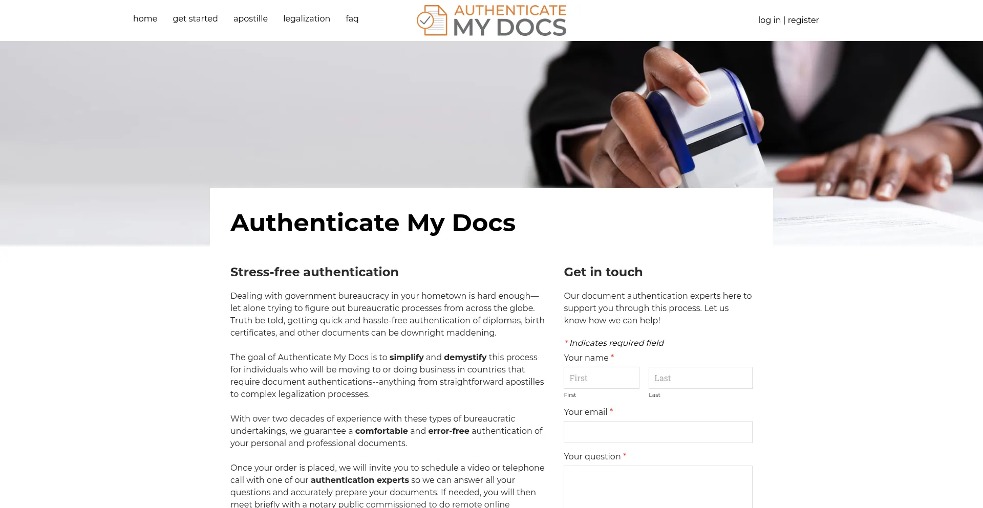 Is Authenticatemydocs.com Safe?