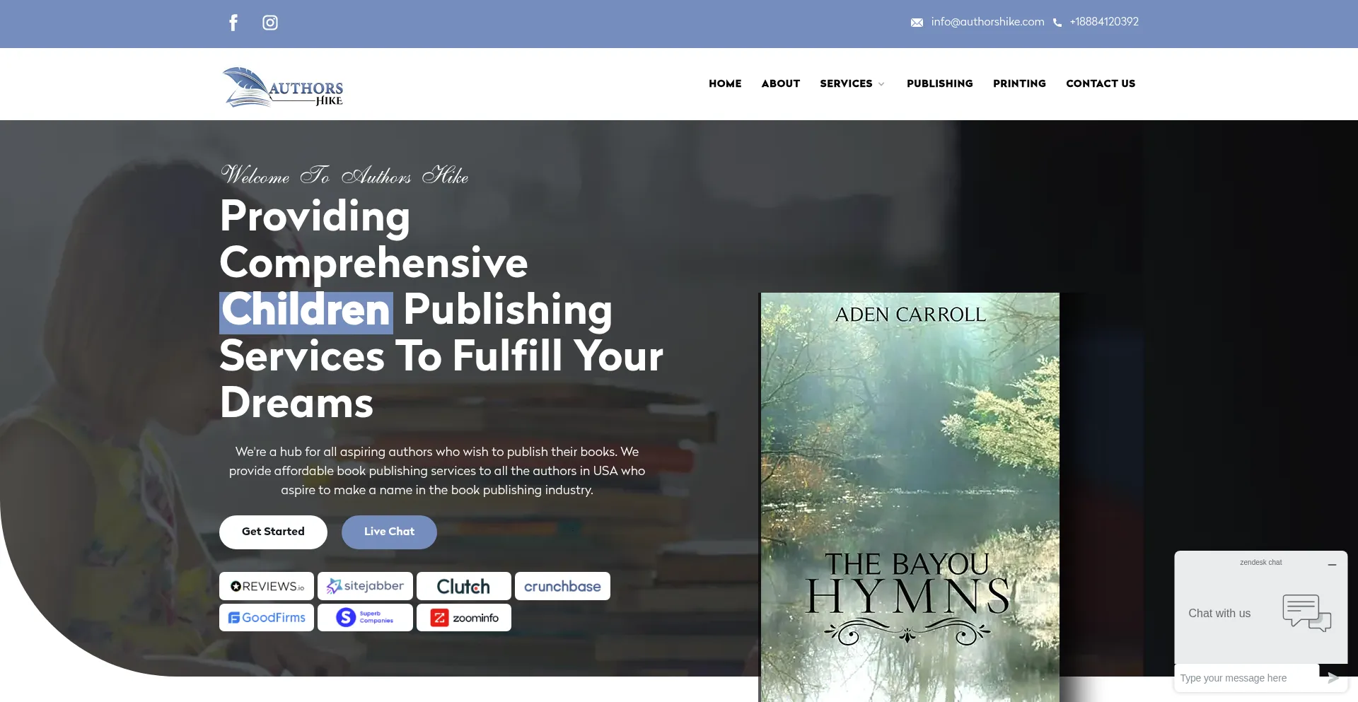 Authorshike.com Screenshot