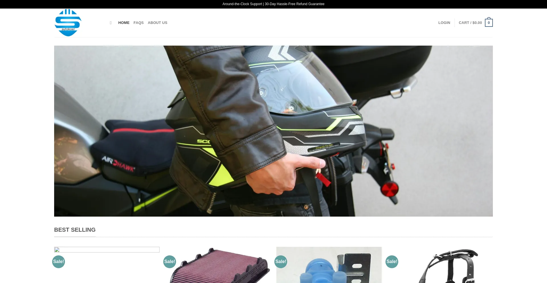 Website screenshot of Autokoer.com