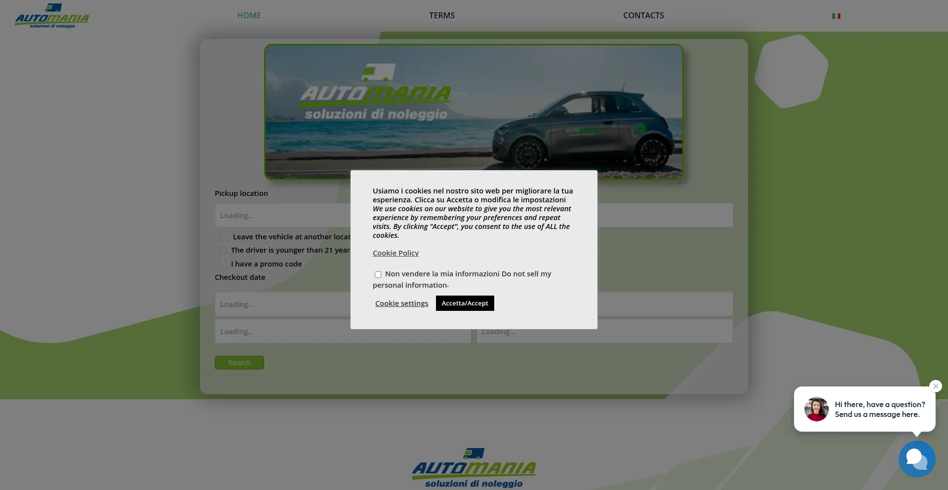 Automaniasrl.com Screenshot