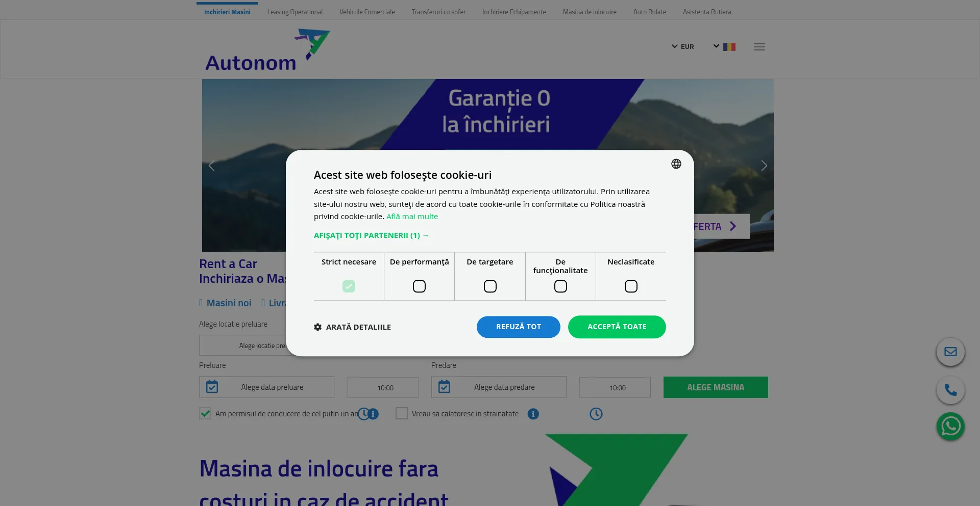 Autonom.ro Screenshot