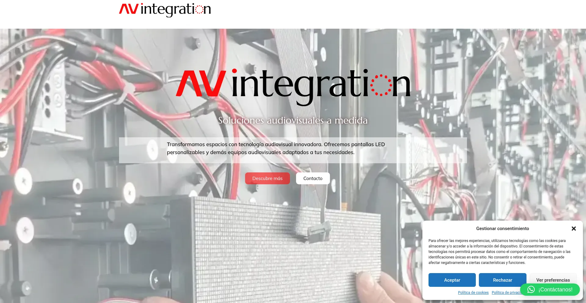 Av-integration.es Screenshot