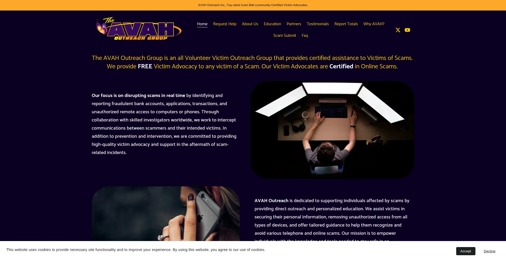 Is Avahoutreach.org Safe?
