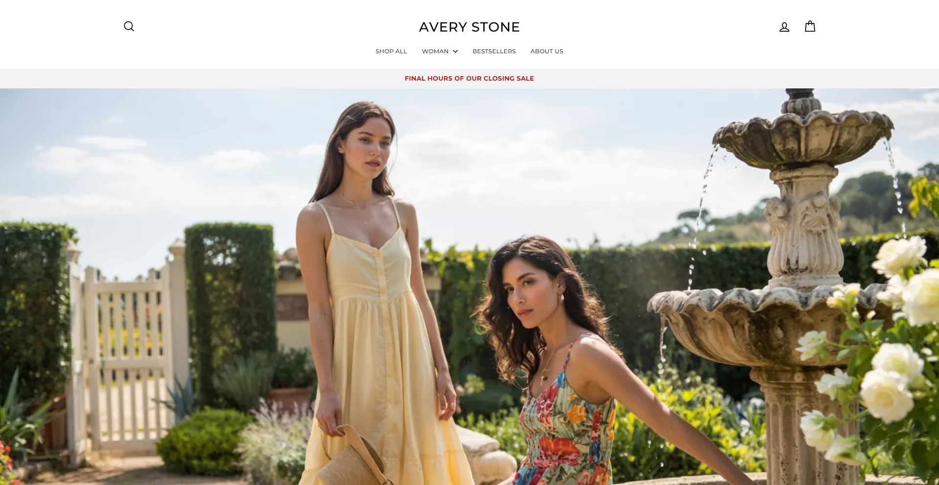 Website screenshot of Averystoneco.com