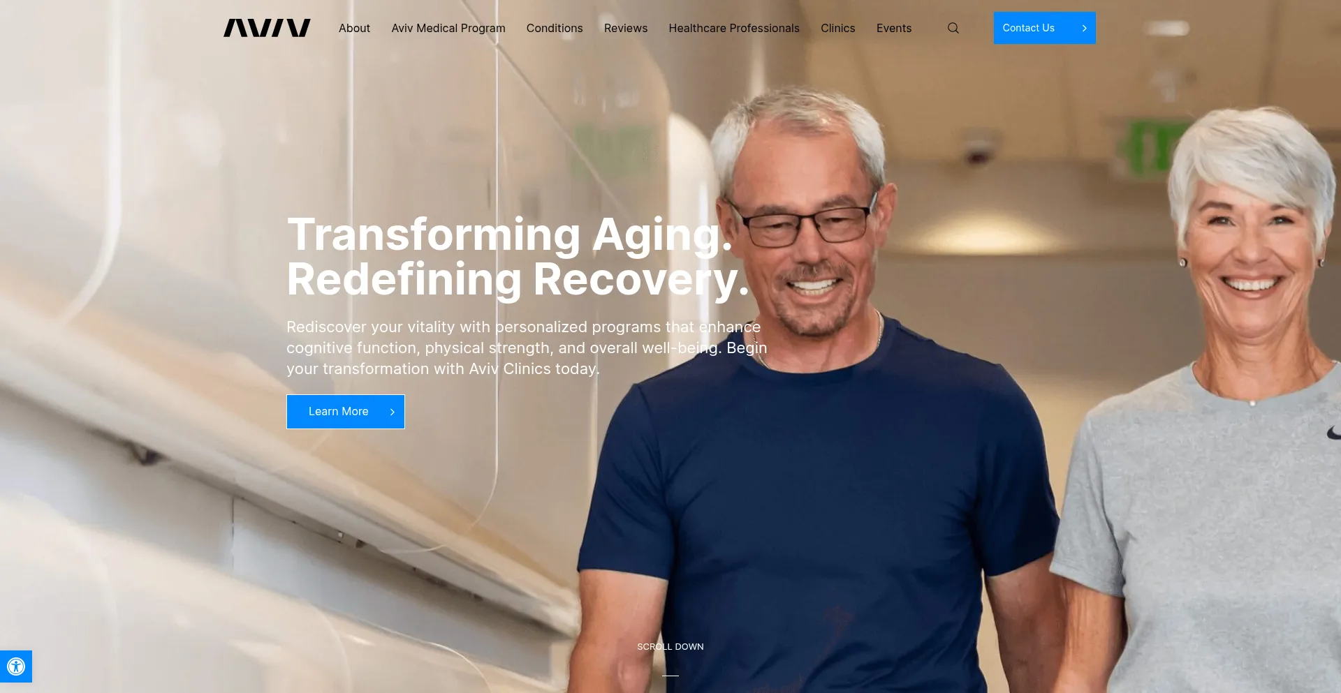 Aviv-clinics.com Screenshot