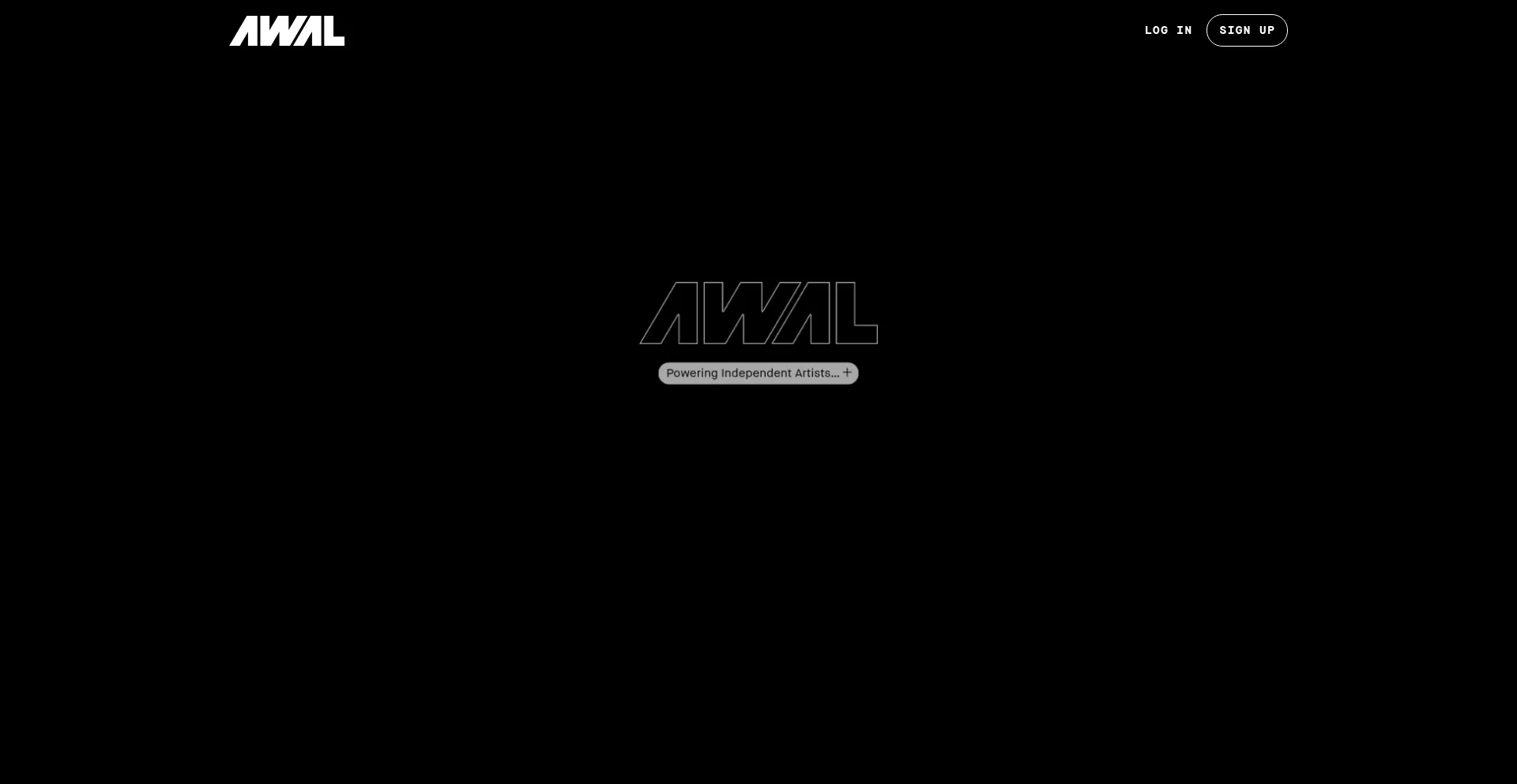 Website screenshot of Awalmusicpromo.com