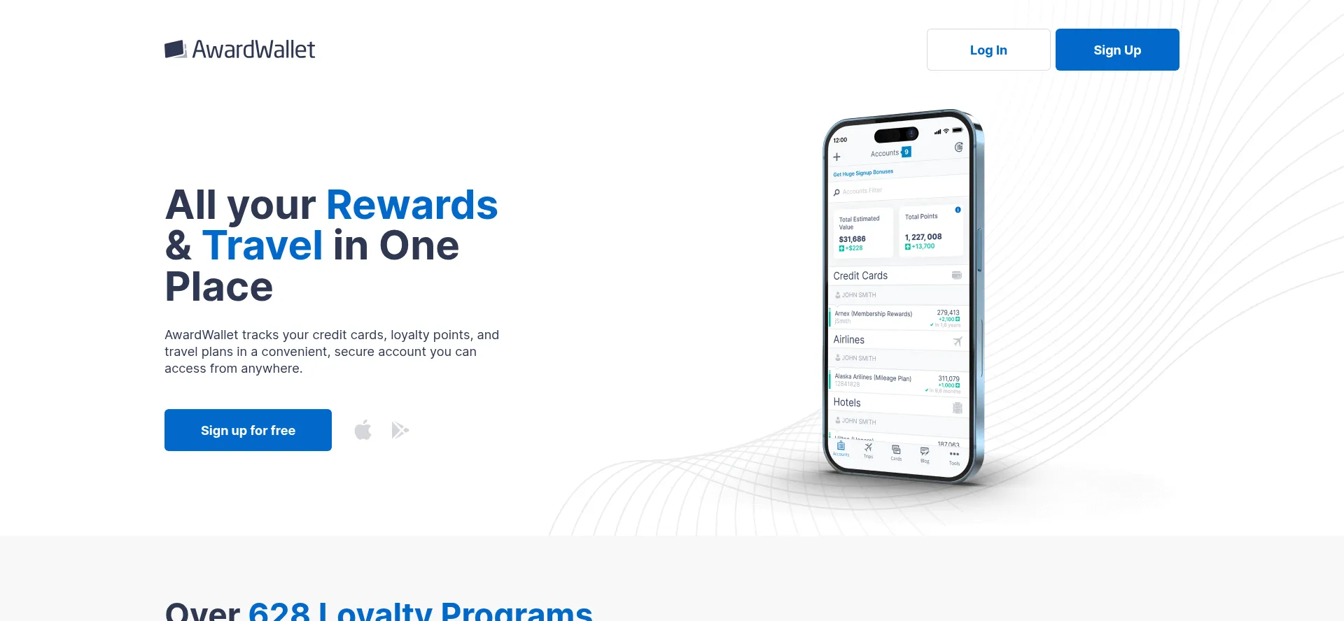 Awardwallet.com Screenshot