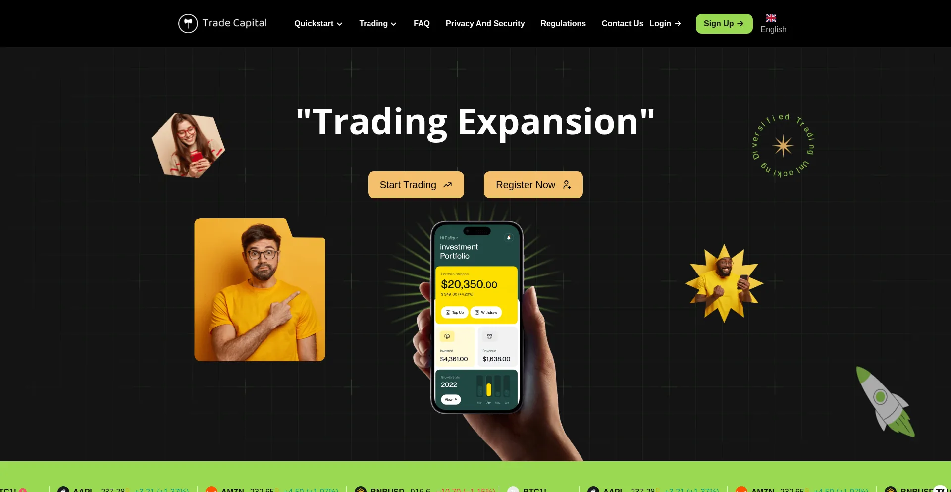 Axetradecapital.com Screenshot