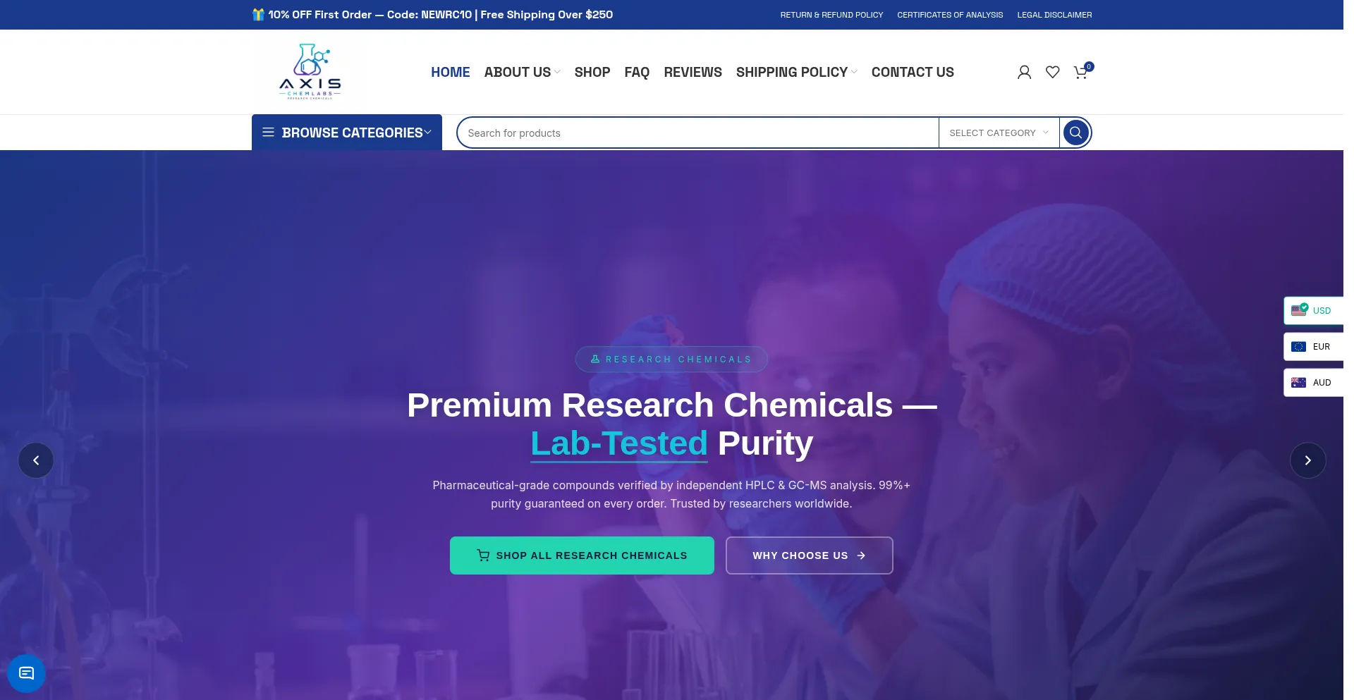 Axischemlabs.com