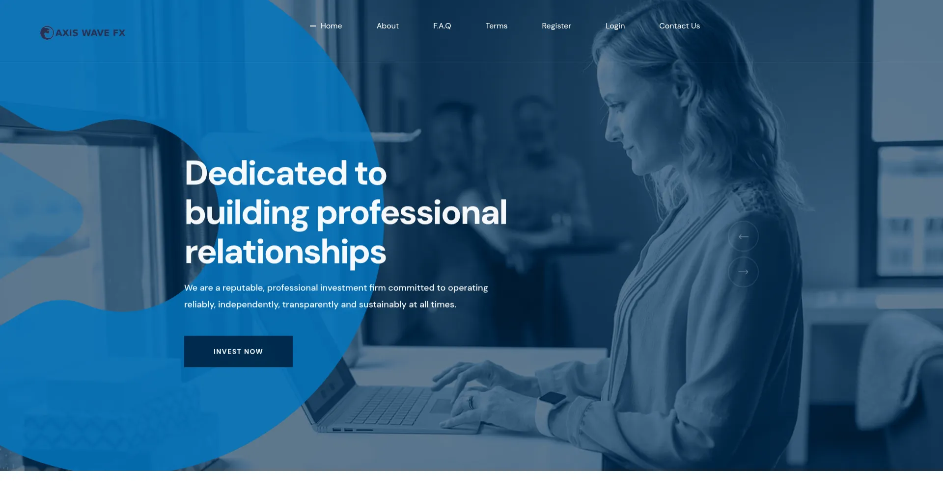 Axiswavefx.com Screenshot