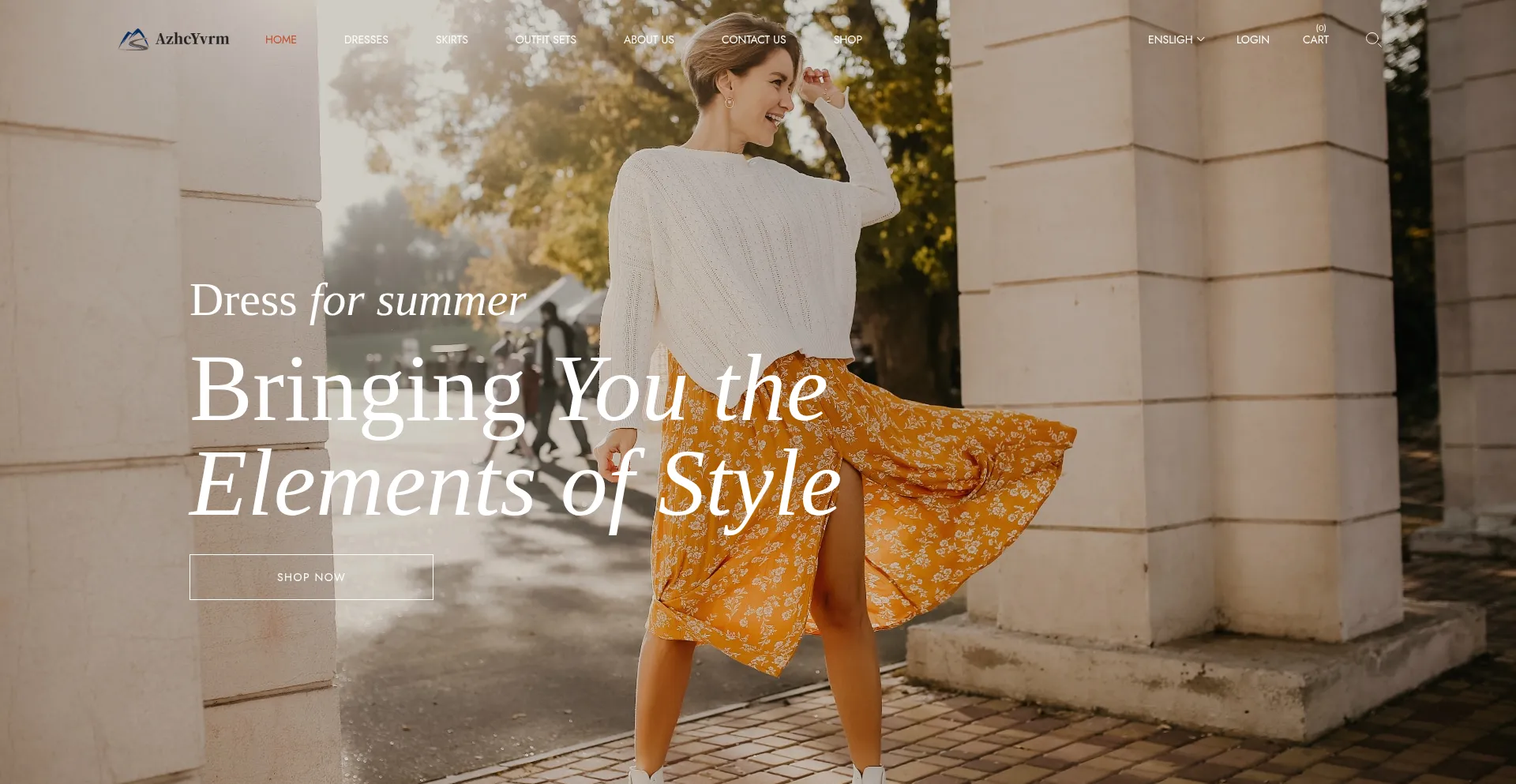 Website screenshot of Azhcyvrm.shop