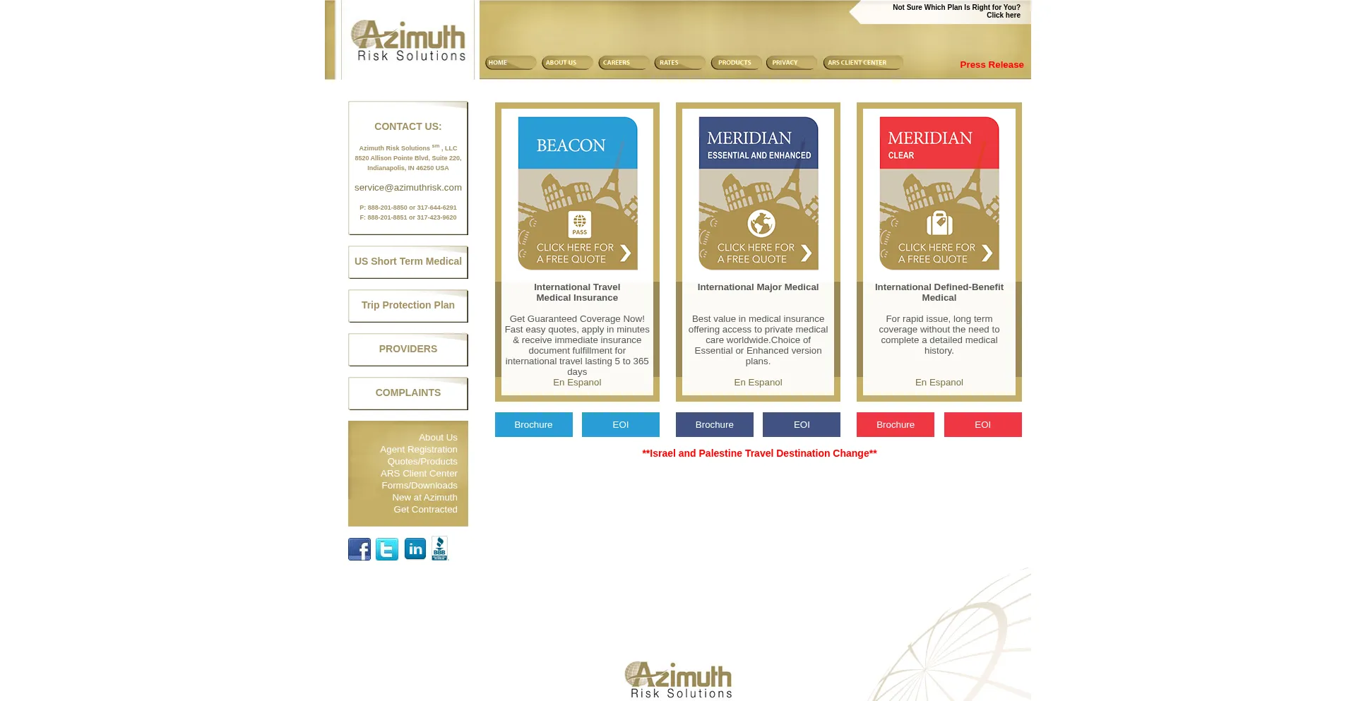 Azimuthrisk.com Screenshot