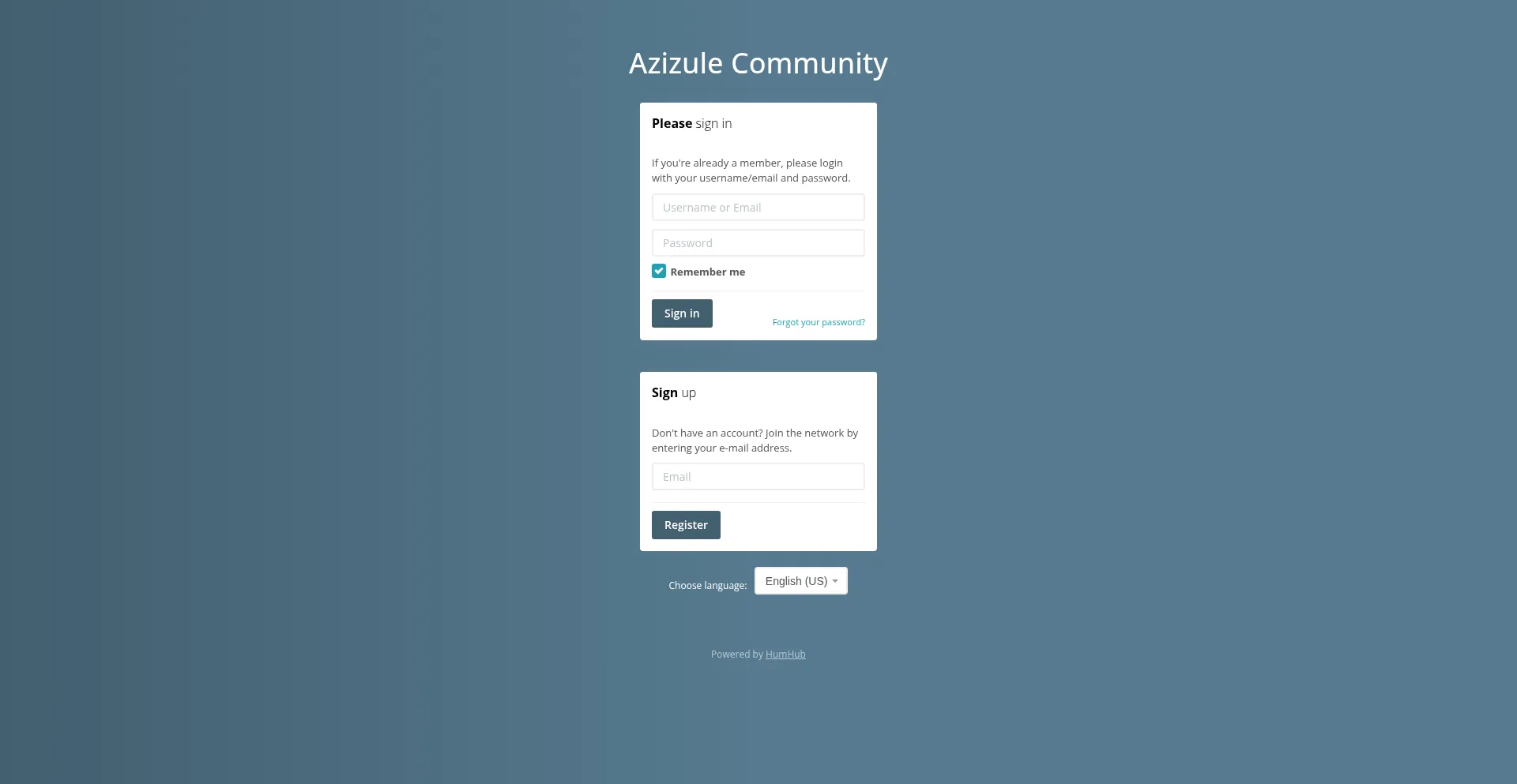 Website screenshot of Azizule.wuaze.com