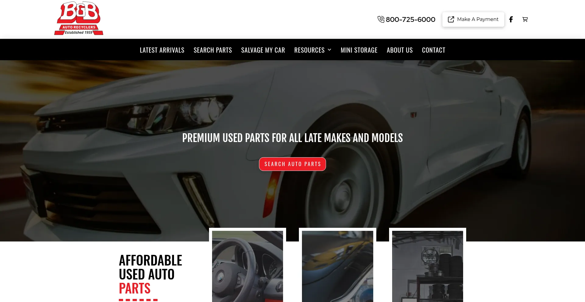 B-bautorecyclers.com Screenshot