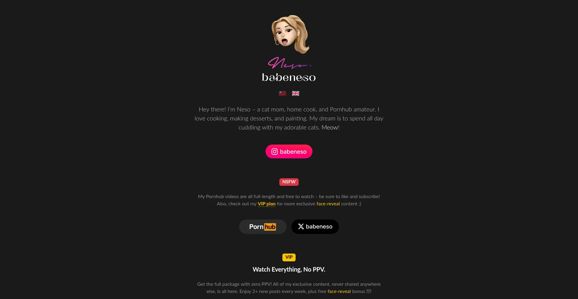 Babeneso.com Screenshot