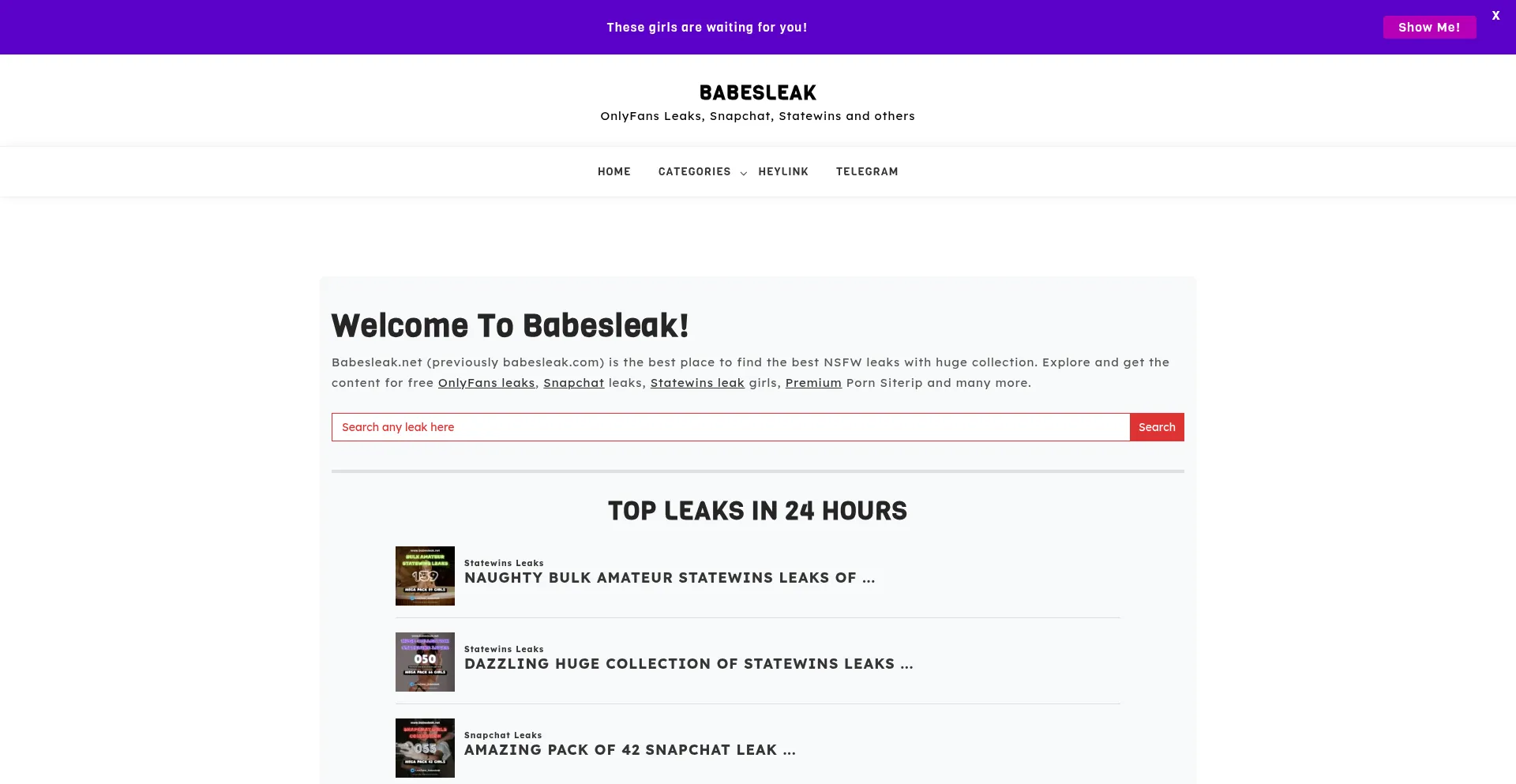 Is Babesleak.net Safe?