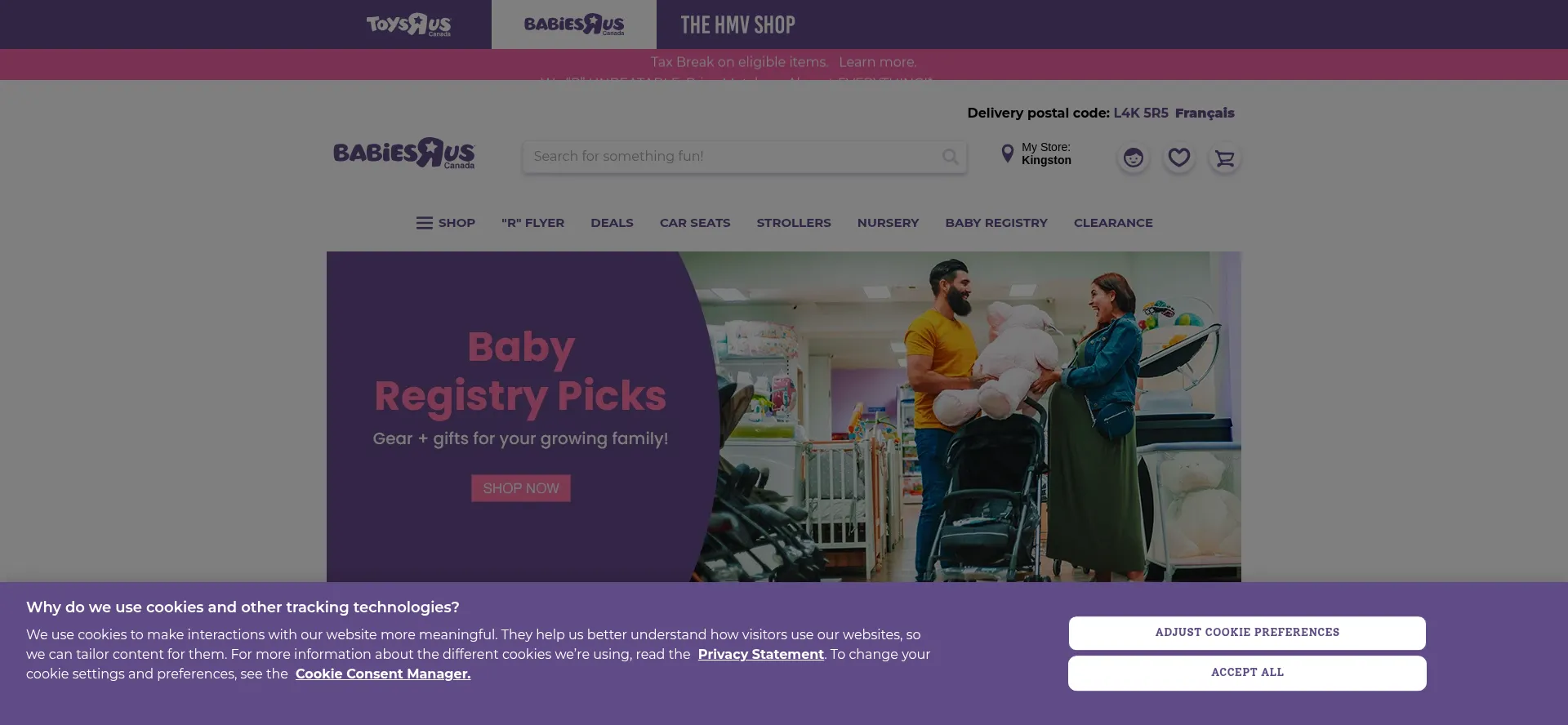 Is Babiesrus.ca Safe?