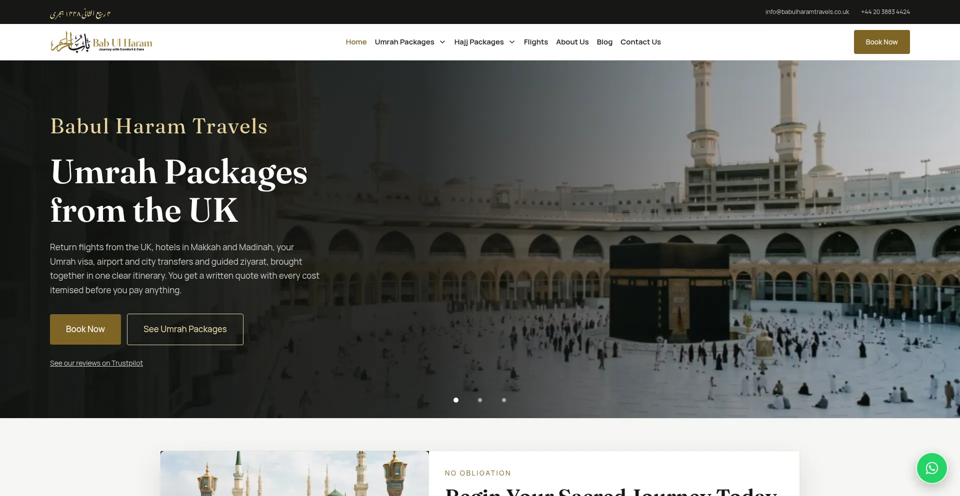 Babulharamtravels.co.uk