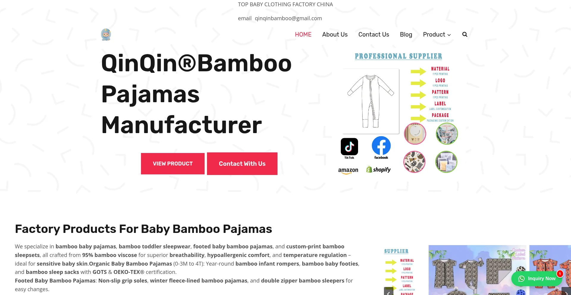 Babybamboopajamas.com