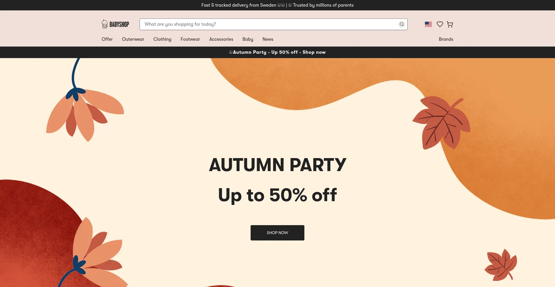 Babyshop.com Screenshot
