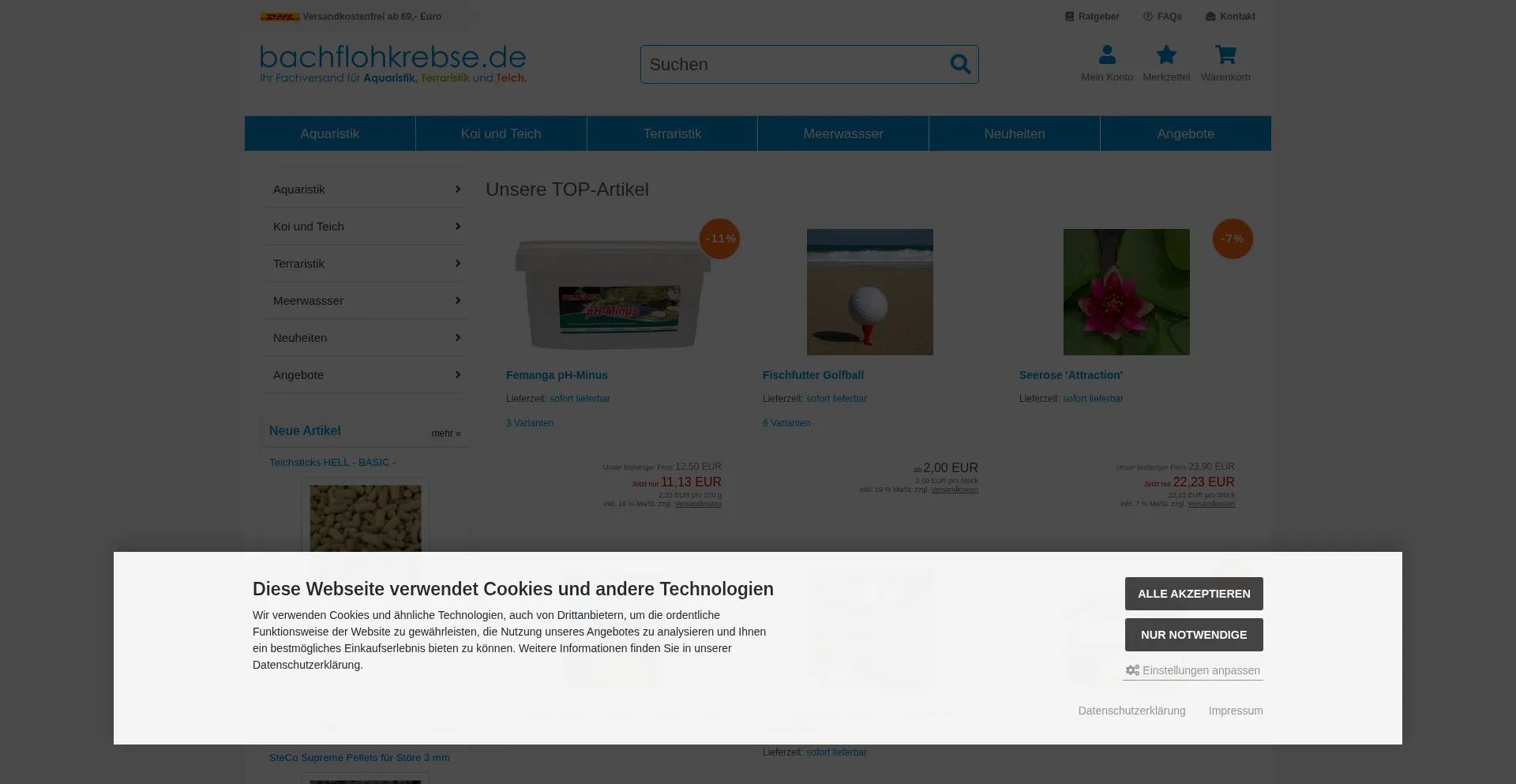 Is Bachflohkrebse.de Safe?