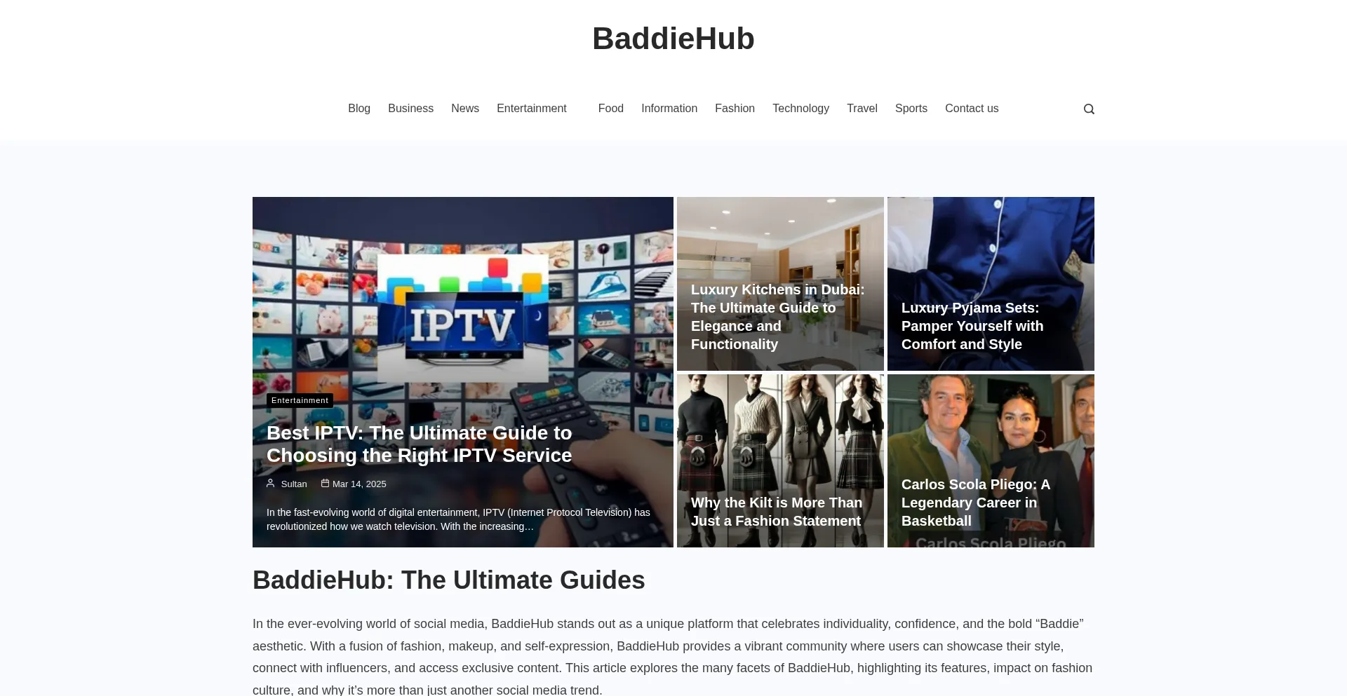 Baddie-hub.ca Screenshot