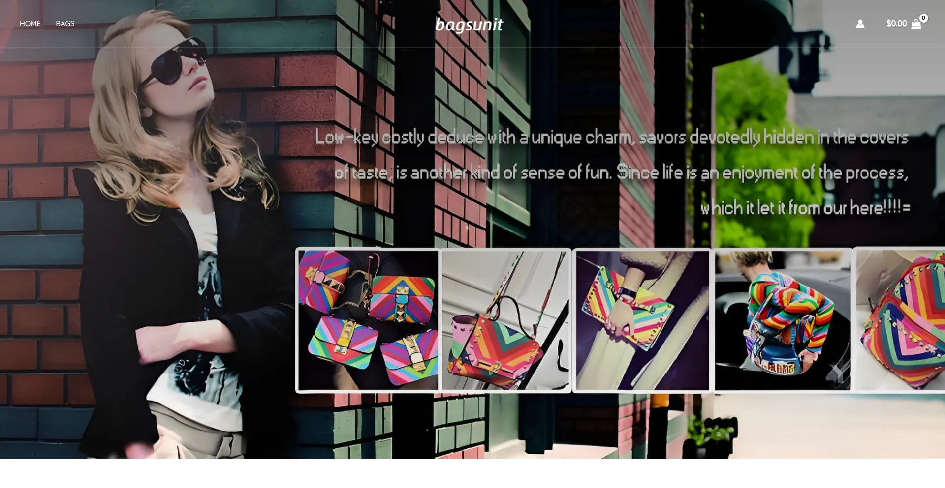 Bagsunit.com Screenshot