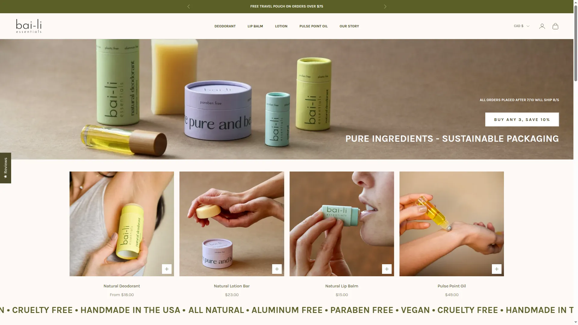 Bailiessentials.com