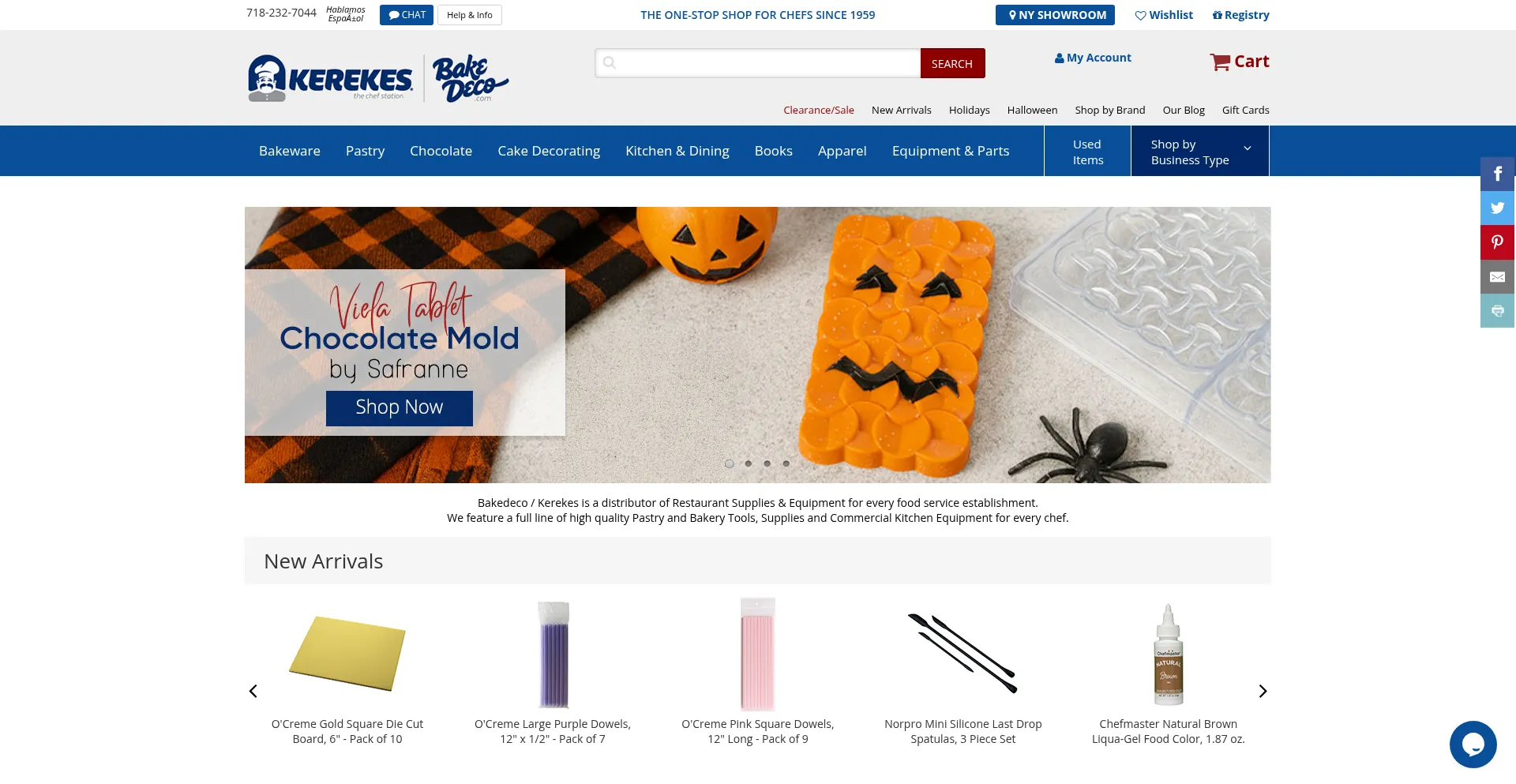Bakedeco.com Screenshot
