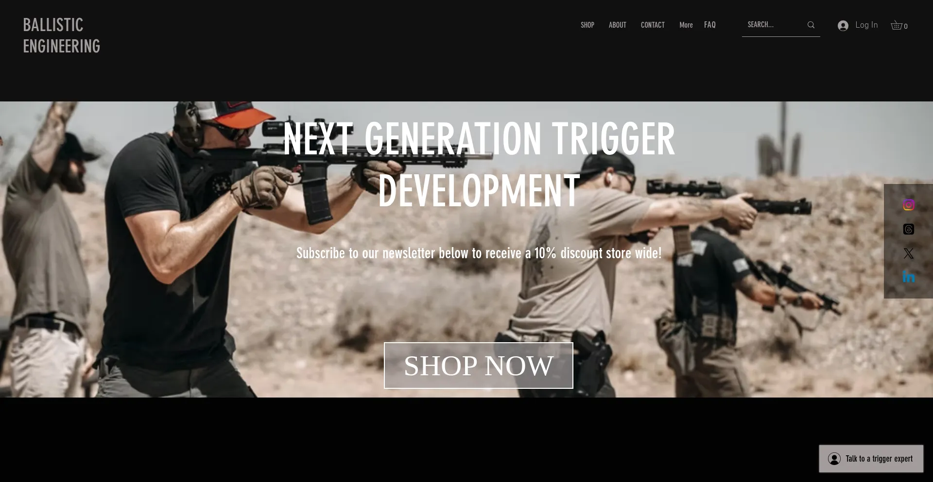Ballisticengineering.net Screenshot
