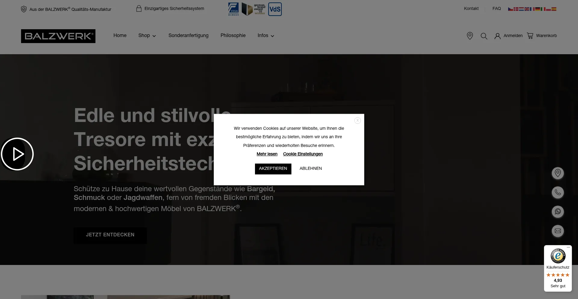 Is Balzwerk.de Safe?