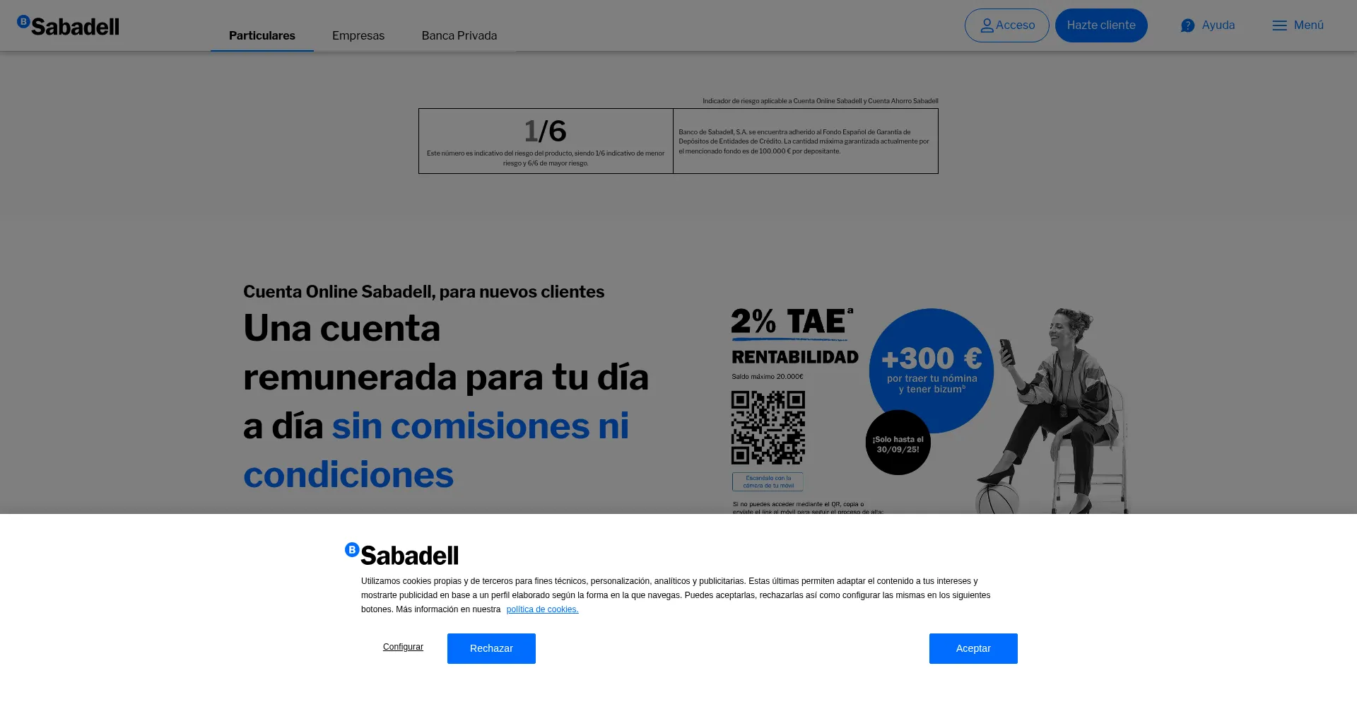 Bancsabadell.com Screenshot
