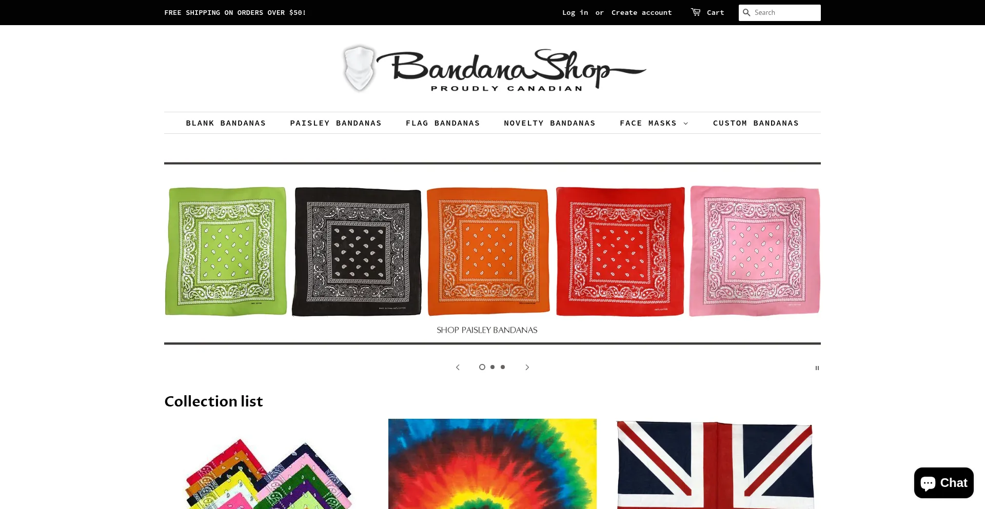 Bandanashop.ca