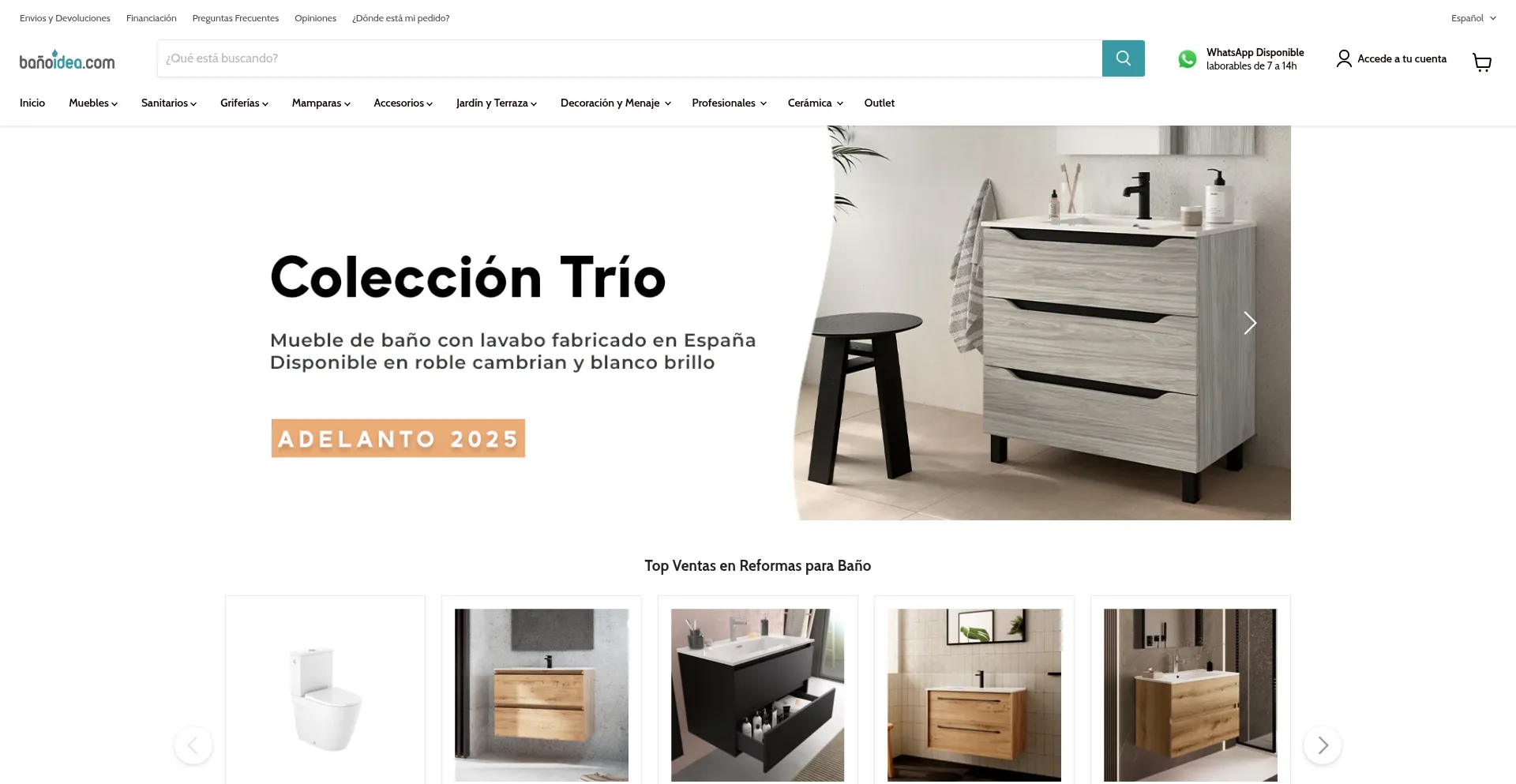 Website screenshot of Banoidea.com