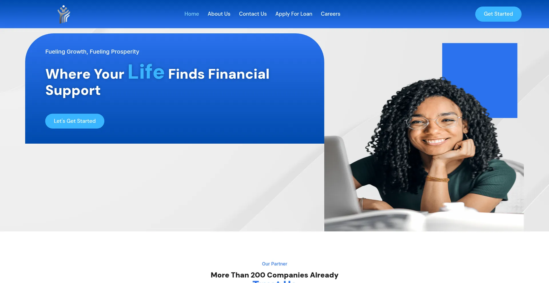 Website screenshot of Bantufund.com
