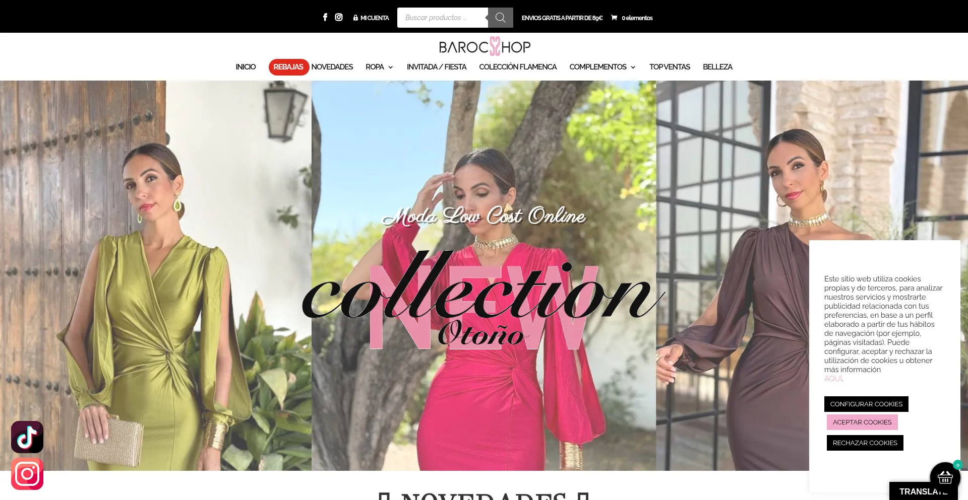 Barocsshop.com Screenshot
