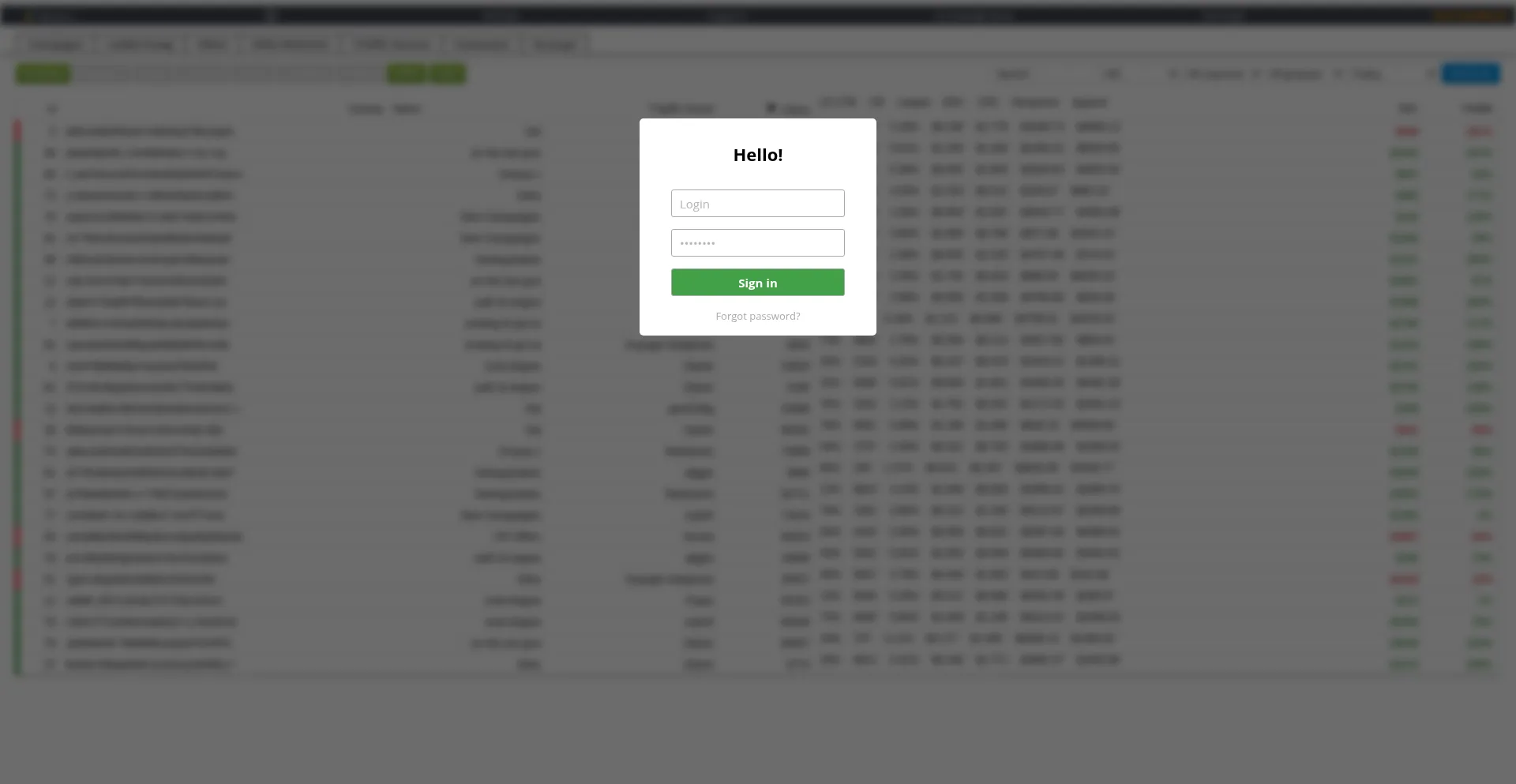 Website screenshot of Barvren.online