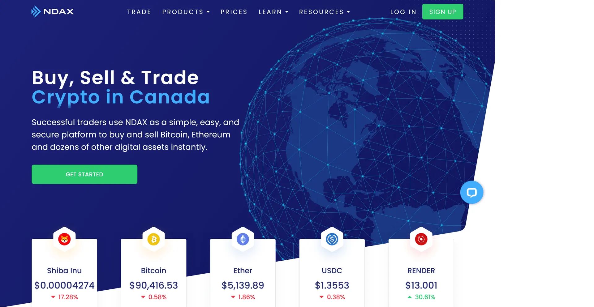 Website screenshot of Base-app--ndaxx--auth.webflow.io