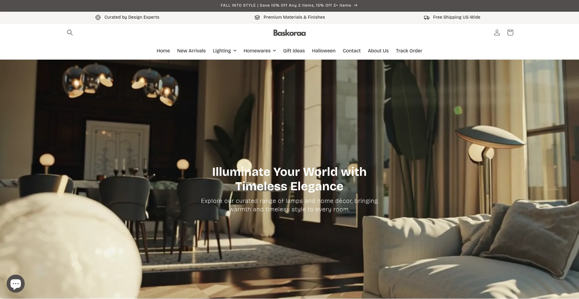 Baskoraa.com Screenshot