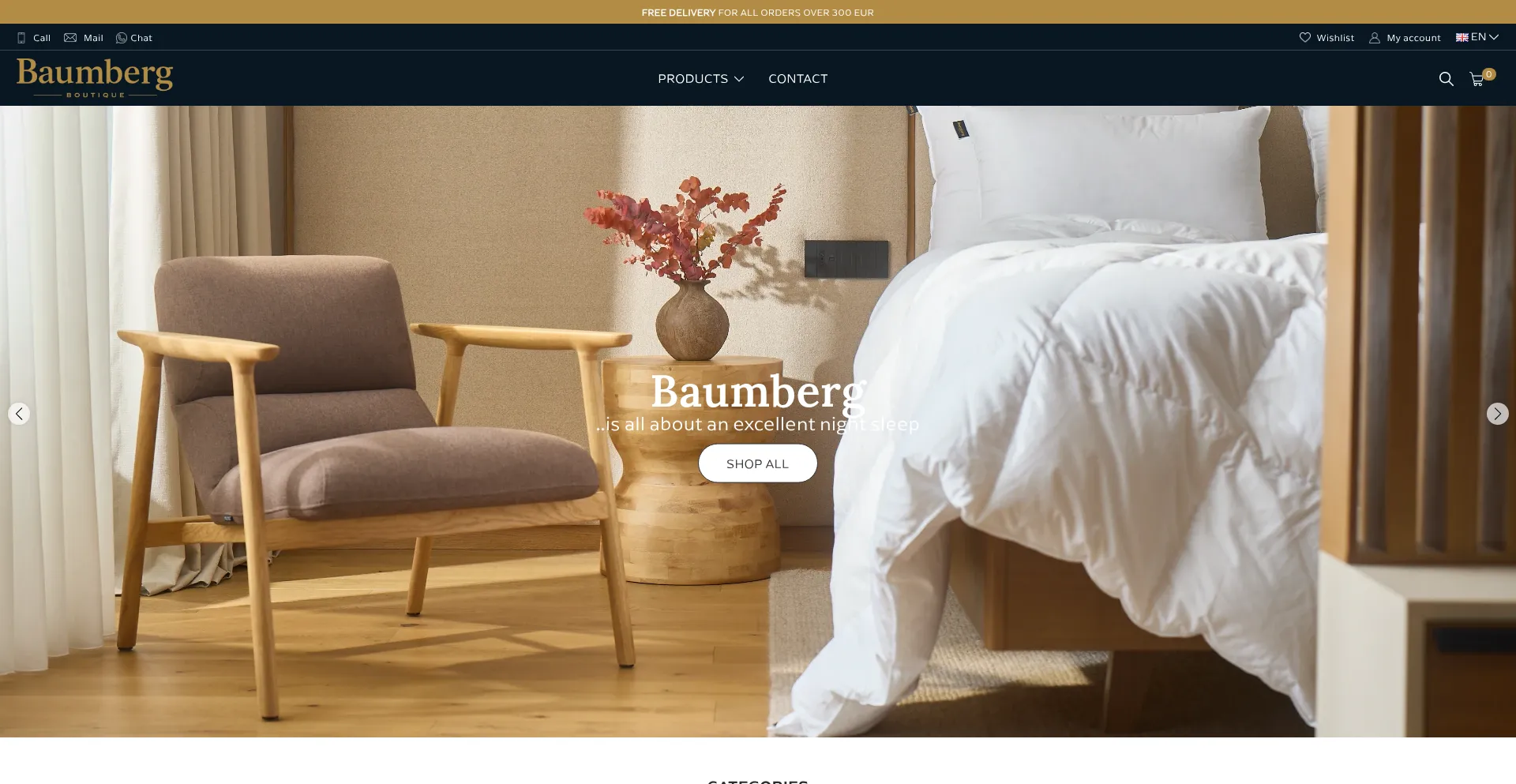 Baumberg-boutique.com Screenshot