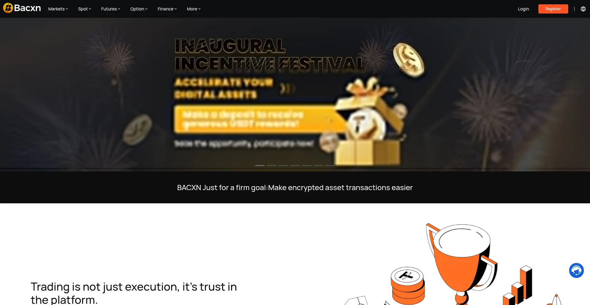 Baxcnct.com Screenshot