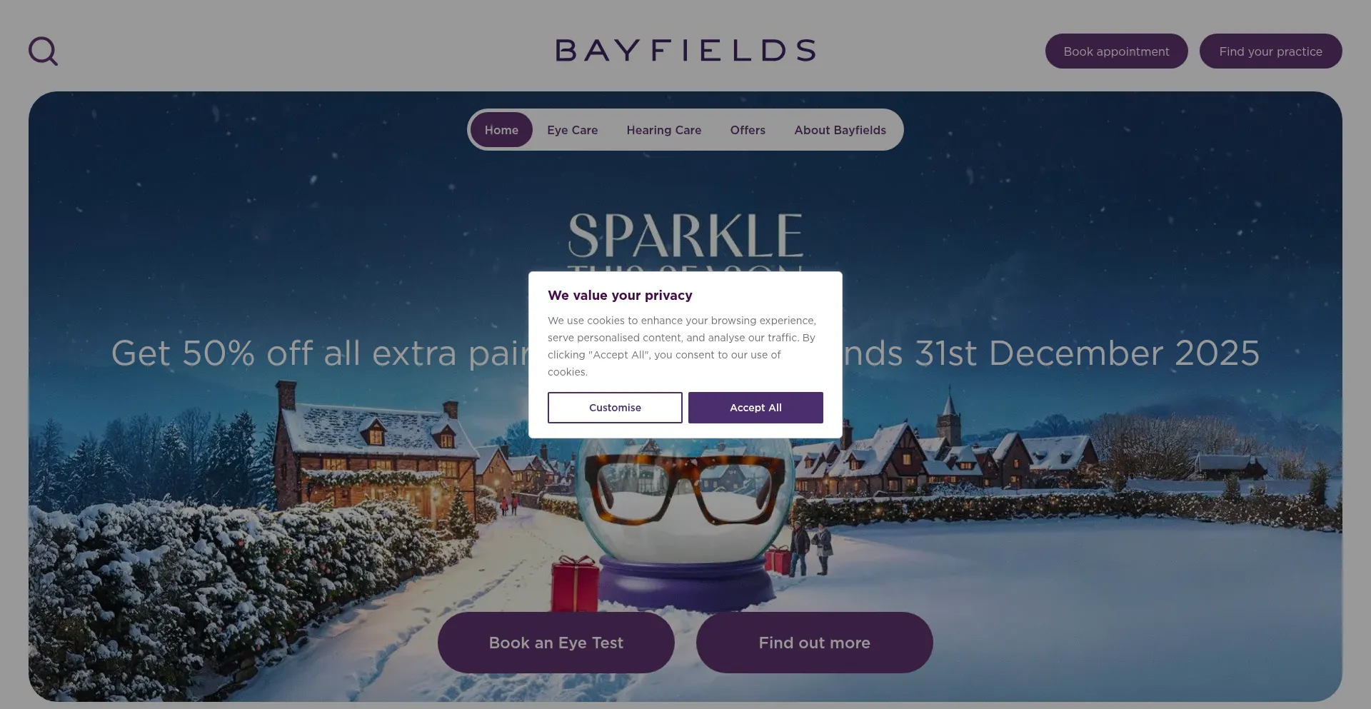 Bayfieldsopticians.com