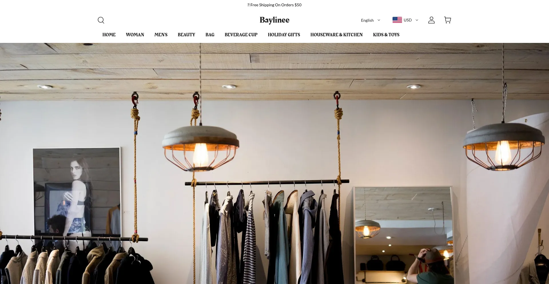 Website screenshot of Baylineevip.cn