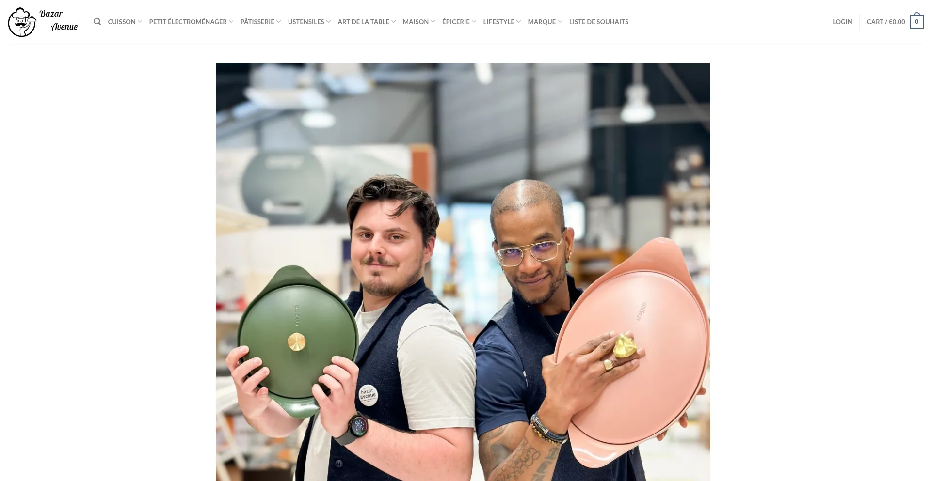 Website screenshot of Bazar-avenue.com
