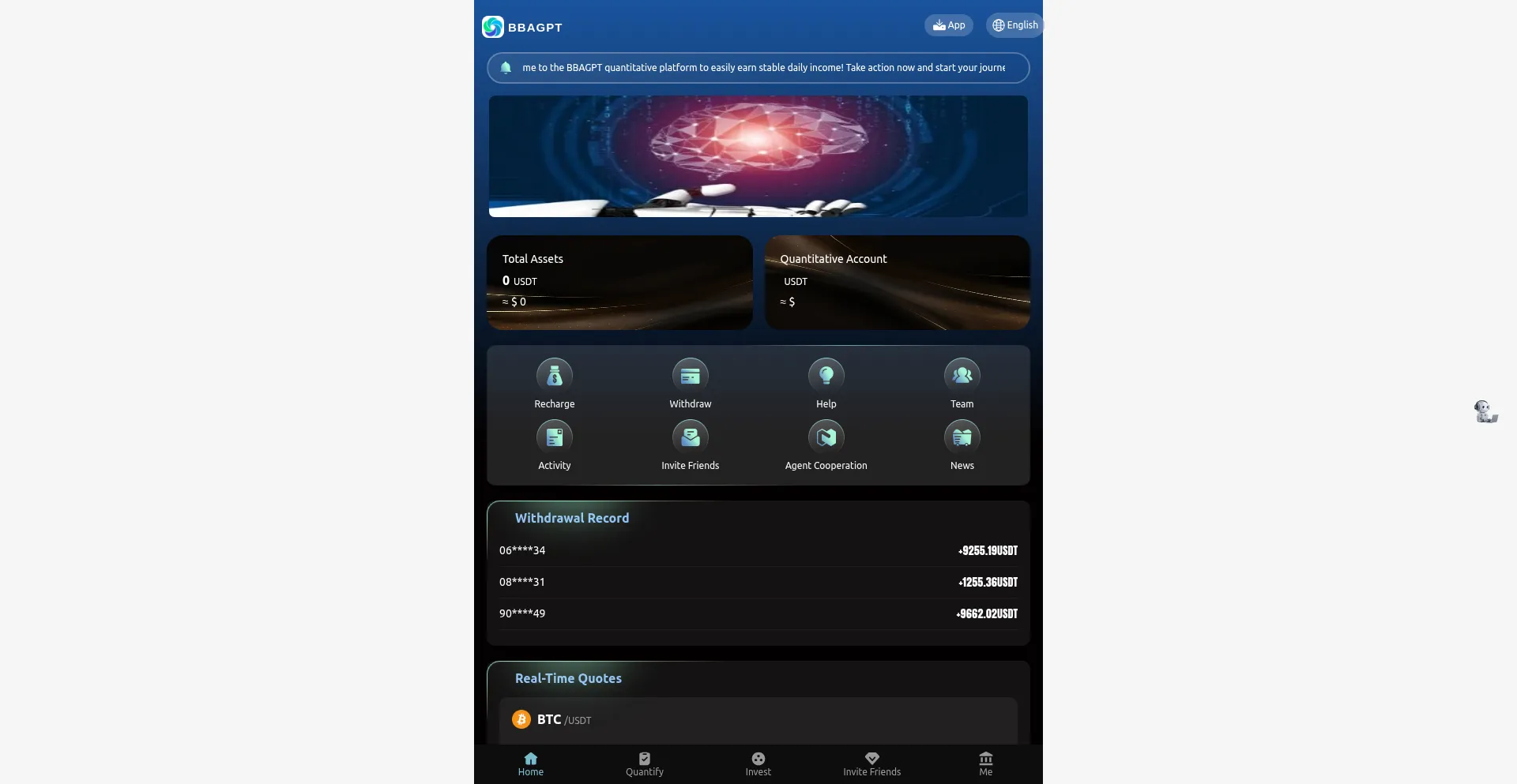 Website screenshot of Bbagpt.cc