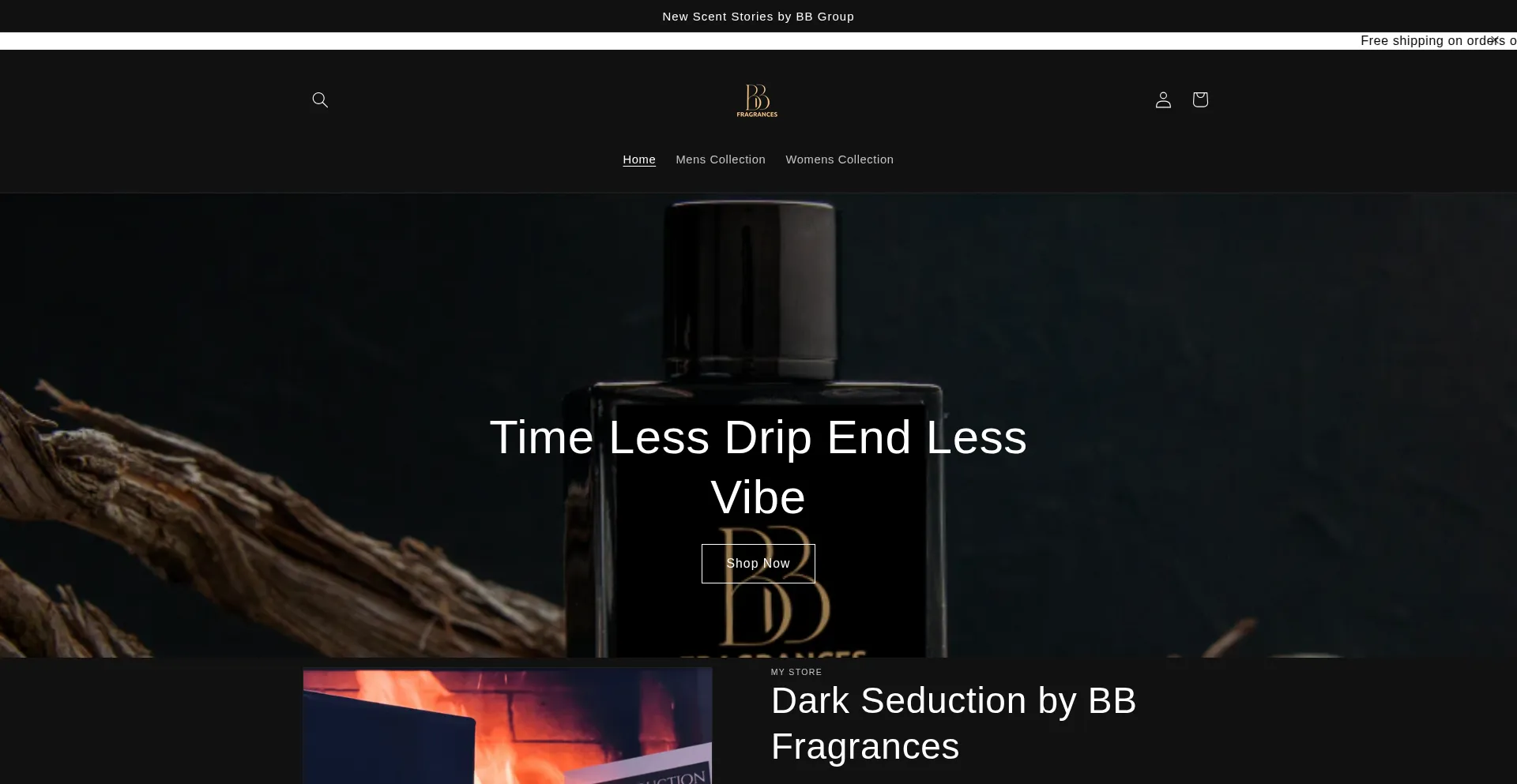 Bbfragrances.shop Screenshot