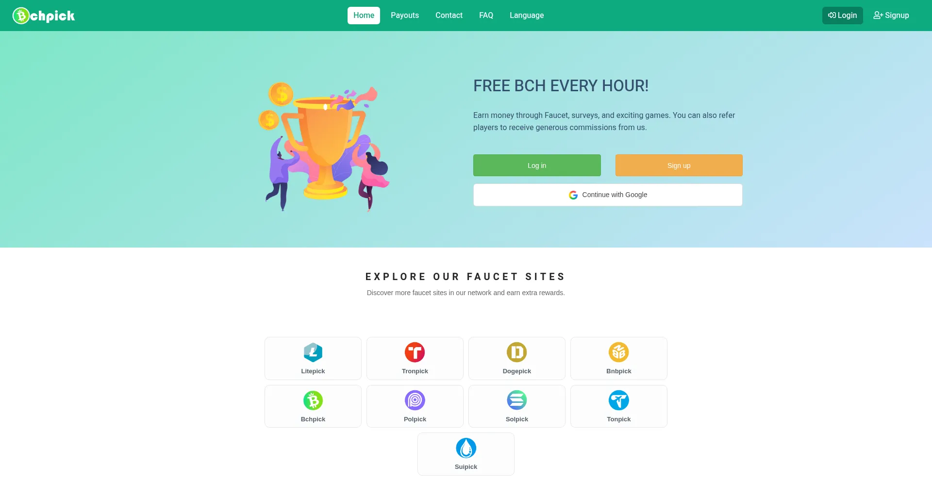 Bchpick.io